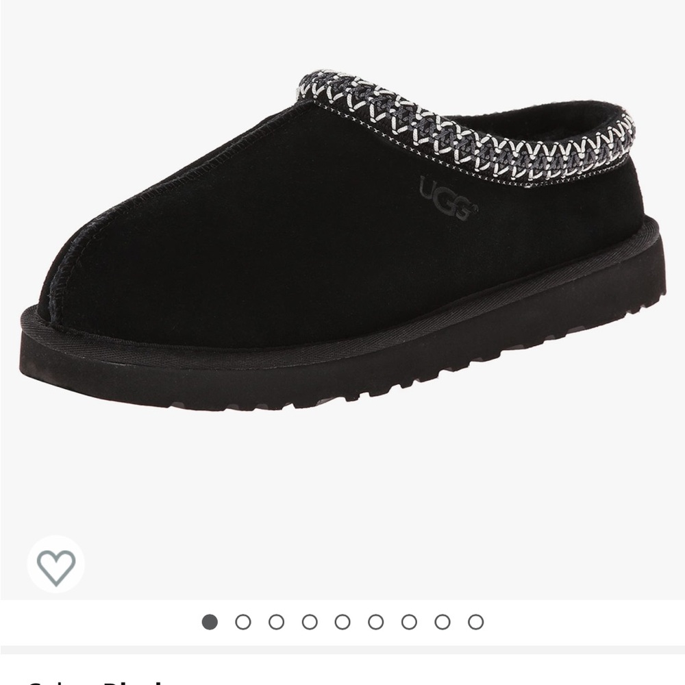 UGG men’s Tasman slipper black 12 barely worn